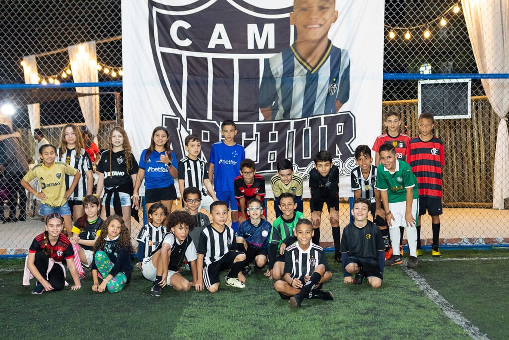 festa infantil campo futebol bh espaço w11 e outros
