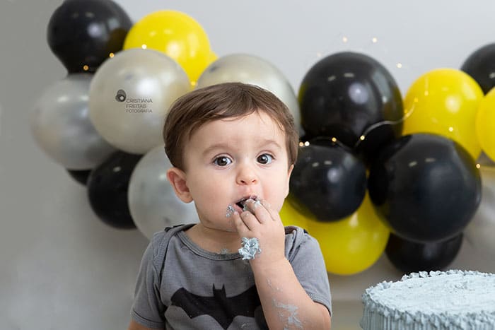 ensaio smash the cake menino BH Betim Contagem estudio fotografia