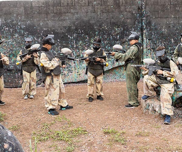 festa infantil da gabriela no total combatt paintball pampulha BH local diferente