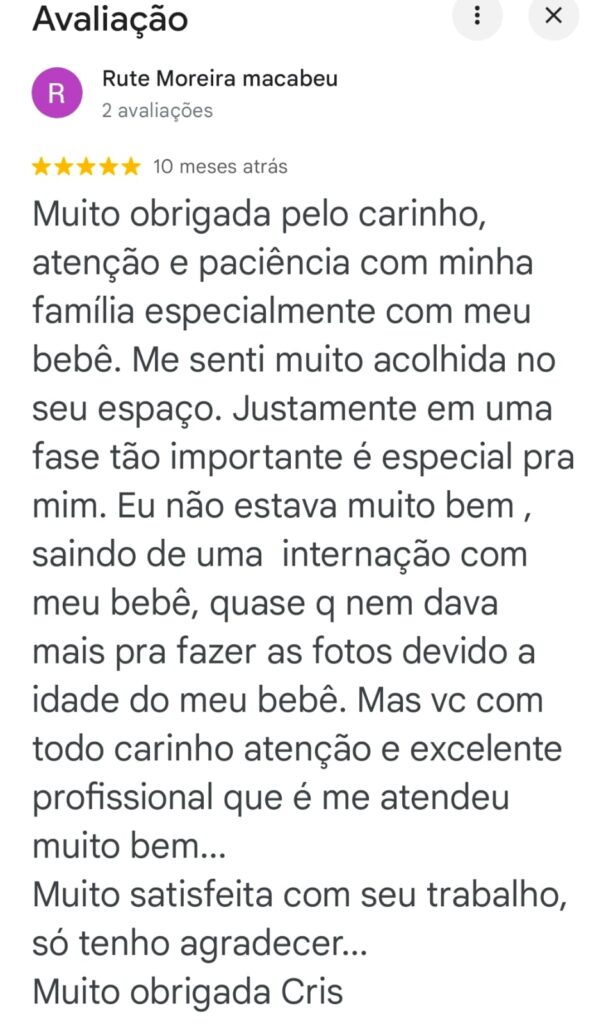 google meu negocio nota 5 ensaio newborn betim belo horizonte fotografo