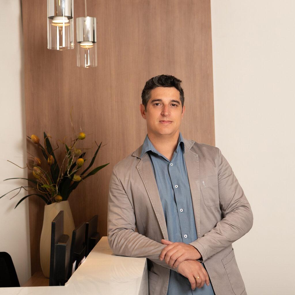 fotografia corporativa individual nutricionista homem empresa BH Betim