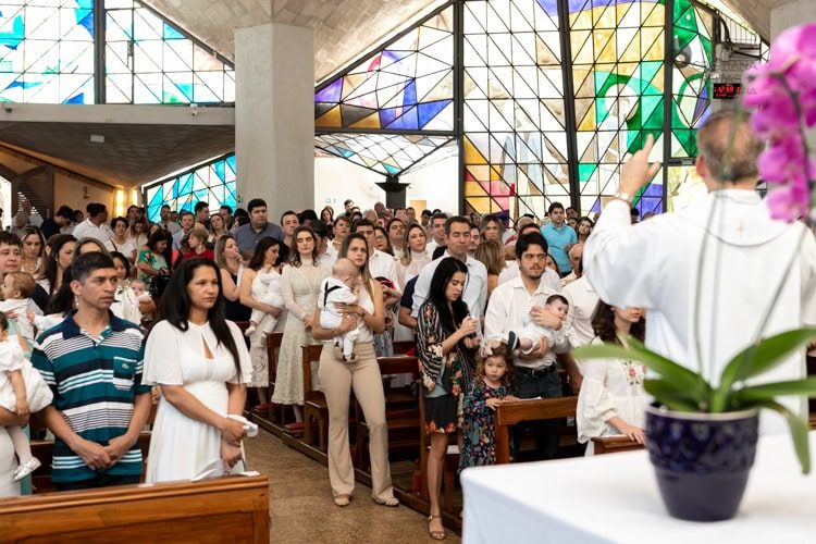Fotógrafo Batizado Igreja Nossa Senhora Fatima BH